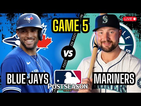 Thumbnail for Seattle Mariners VS Toronto Blue Jays - ALCS Game 5 - Live Stream Color Radio Broadcast
