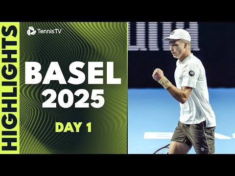 Thumbnail for Mensik vs Bernet, Davidovich Fokina, Brooksby & Munar All Play | Basel 2025 Highlights Day 1