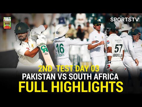 Thumbnail for Full Highlights | Pakistan vs South Africa Test Series 2025 | 2nd Test Day 3 | PCB | M3U1K