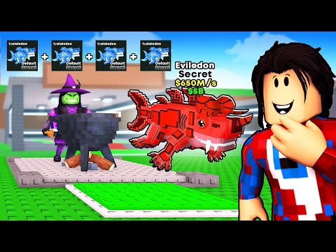Thumbnail for 😱Я СКРАФТИЛ 3 САМЫХ SPOOKY БРЕЙНРОТА в Steal a Brainrot в Роблокс!