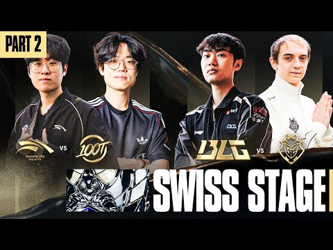 Thumbnail for G2 VS BLG // HLE VS 100T - WORLDS SWISS STAGE 2025 CONTINUES 2/2