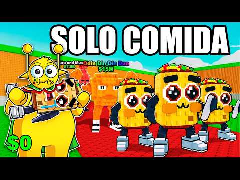 Thumbnail for DE 0 a 100 TRILLONES solo COMIENDO BRAINROTS en Steal A Brainrot!