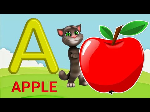Thumbnail for A for apple | abc song nursery rhymes | अ से अनार | abcd