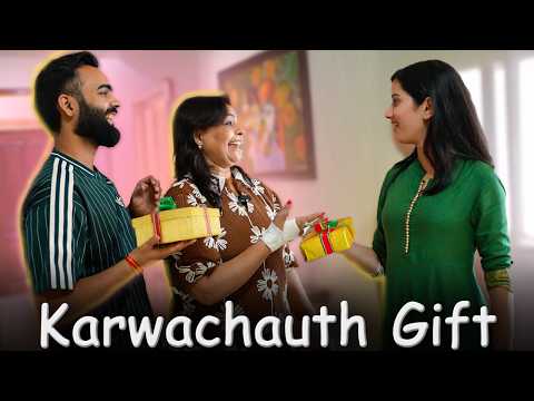 Thumbnail for Karwachauth par itna Bada Gift mila Lakhan aur Sasu ji se 😍 I am Speechless