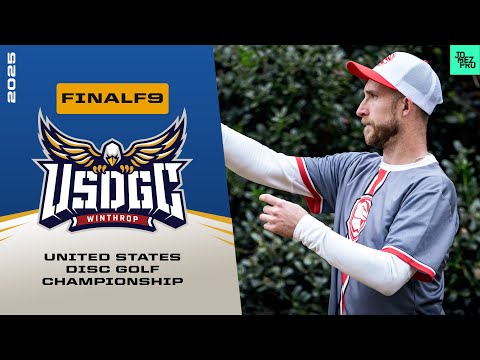 Thumbnail for 2025 USDGC | MPO FINALF9 | Barela, McBeth, Wysocki, Heimburg | Jomez Disc Golf