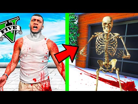 Thumbnail for Franklin Turned into A Skeleton in GTA 5 | SHINCHAN and CHOP