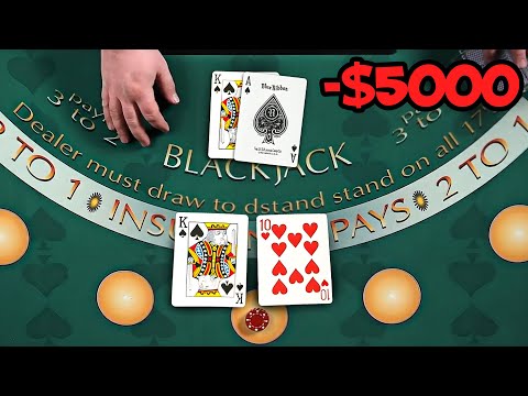 Thumbnail for You Have Never Seen a Blackjack Session Like This..