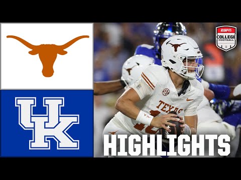 Thumbnail for Texas Longhorns vs. Kentucky Wildcats | Full Game Highlights | ESPN College Football