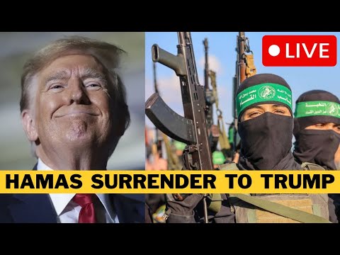 Thumbnail for 🚨 BREAKING: Hamas ACCEPT Trump's Gaza Deal - Islamists To Surrender Power - LIVE Coverage