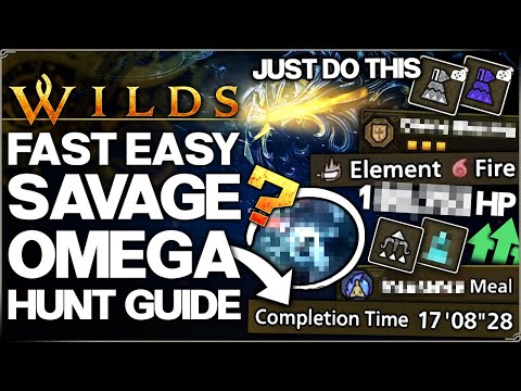 Thumbnail for Monster Hunter Wilds - How to Make Savage Omega EASY - Farm Guide, OP Secrets & 24 POWERFUL Tips!