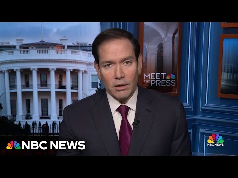 Thumbnail for Marco Rubio calls on Hamas to release hostages ‘as soon as possible’ amid peace deal: Full interview