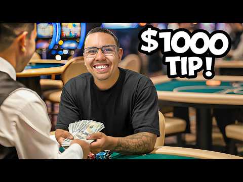 Thumbnail for Tipping My Dealers $1000s When I Win