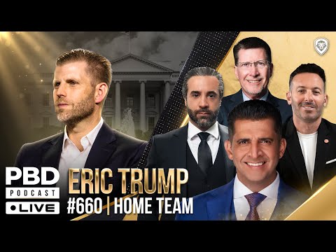 Thumbnail for Eric Trump LIVE: Hamas Peace Deal, Charlie Kirk Assassination, Trump 2028 & Comey | PBD Podcast 660