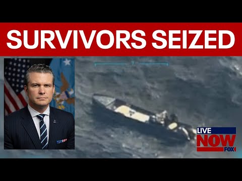 Thumbnail for Survivors of Caribbean drug boat strike in custody  | LiveNOW from FOX