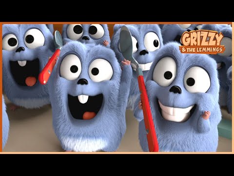 Thumbnail for Good Bear, Bad Bear | Grizzy & the lemmings | 25' Compilation | 🐻🐹 Cartoon for Kids