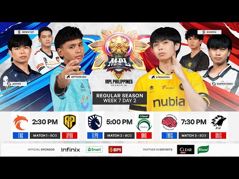 Thumbnail for 🔴 LIVE | MPL PH S16 | FILIPINO - Week 7 Day 2