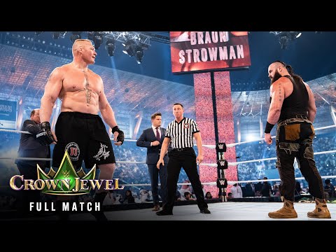 Thumbnail for FULL MATCH: Braun Strowman vs. Brock Lesnar | Universal Title Match: Crown Jewel 2018