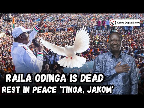 Thumbnail for LIVE: BREAKING NEWS! Raila Odinga Dies at 80 || Rest in Peace 'Baba, Tinga, Jakom and Thuon'