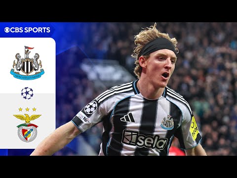 Thumbnail for Newcastle United vs. Benfica: Extended Highlights | UCL League Phase MD 3 | CBS Sports Golazo