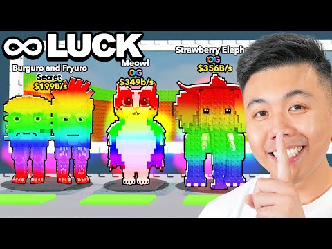 Thumbnail for Steal A Brainrot OWNER Gave Me INFINITE LUCK!