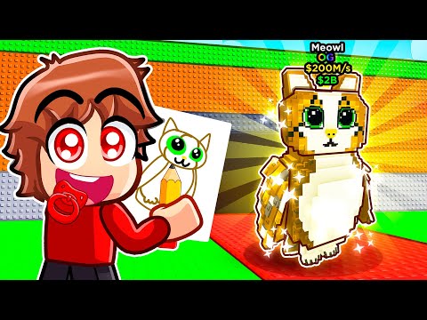 Thumbnail for Whatever Baby Techy Draws Comes TO LIFE in Steal a Brainrot