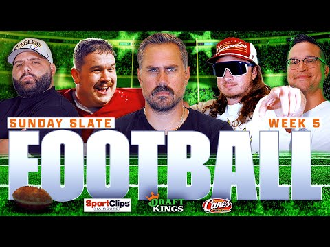 Thumbnail for Big Cat and Co Sweat Out the Week 5 Sunday Slate  | Barstool Gambling Cave