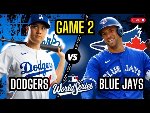 Thumbnail for Los Angeles Dodgers vs Toronto Blue Jays - World Series: Game 2 - Live Stream