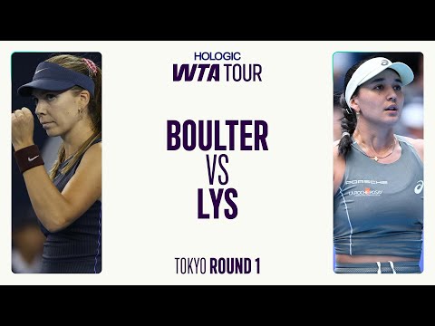 Thumbnail for Katie Boulter vs. Eva Lys | 2025 Tokyo Round 1 | WTA Match Highlights