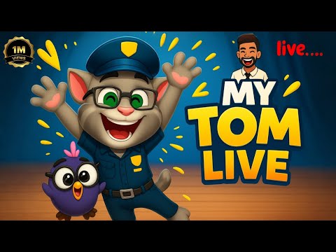 Thumbnail for Funny My Talking Tom 2 LIVE | Epic Reactions & Crazy Cat Gameplay