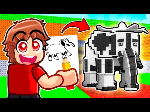 Thumbnail for Whatever I Draw Comes to Life in Steal a Brainrot..