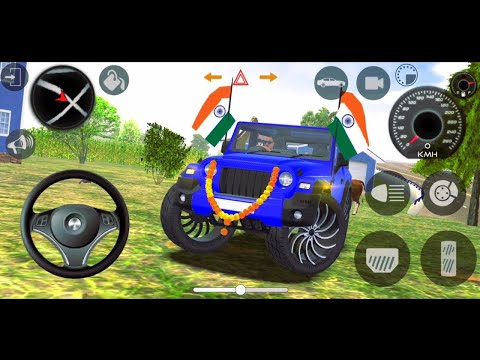 Thumbnail for Modified Mahindra Thar😈Games:Indian Blue Thar (Gadi Wala Games) Car Game Android Game - #2025