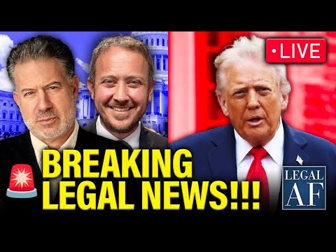 Thumbnail for LIVE: BREAKING NEWS on LEGAL AF…POPOK and MEISELAS - 10/4/2025 | Legal AF