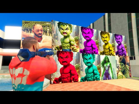 Thumbnail for Franklin Open All BABY HULK KID (Mystery Container) in Indian bike driving 3d