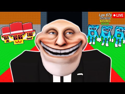 Thumbnail for 🔴LIVE ROBLOX! PLAYING STEAL A BRAINROT WITH VIEWERS *NEW UPDATE* #roblox #shortslive #shorts