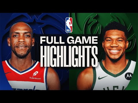 Thumbnail for WIZARDS at BUCKS | FULL GAME HIGHLIGHTS | October 22, 2025