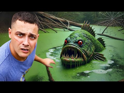 Thumbnail for I Found A Haunted Pond With Giant Swamp Monsters…