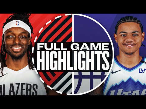 Thumbnail for TRAIL BLAZERS at JAZZ | FULL GAME HIGHLIGHTS | October 16, 2025
