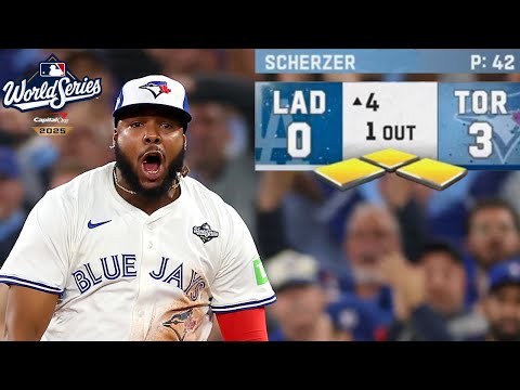 Thumbnail for FULL INNING: Dodgers score a run, Blue Jays get out of the inning with TWO defensive 💎s