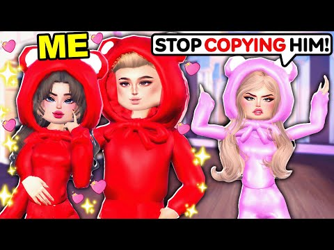 Thumbnail for I Copied Her BOYFRIEND But Made it BETTER in Dress to Impress!