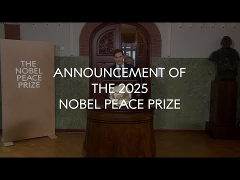 Thumbnail for Announcement of the 2025 Nobel Peace Prize