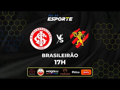 Thumbnail for INTERNACIONAL X SPORT - AO VIVO | CAMPEONATO BRASILEIRO – 19/10/2025