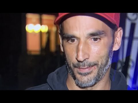 Thumbnail for “My Costume is Ruined by a Liberal Lunatic” Trump Supporter in Costume Attacked at ‘NO KINGS’ Rally