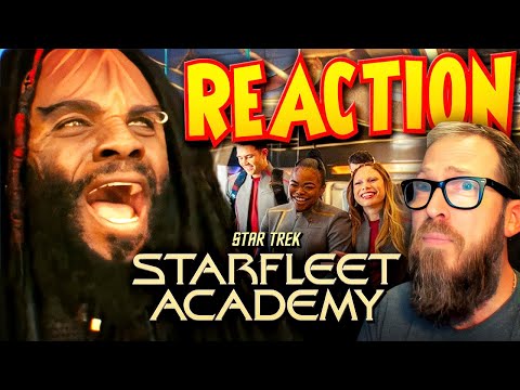Thumbnail for UNBELIEVABLE CRINGE! Star Trek: Starfleet Academy Trailer Reaction