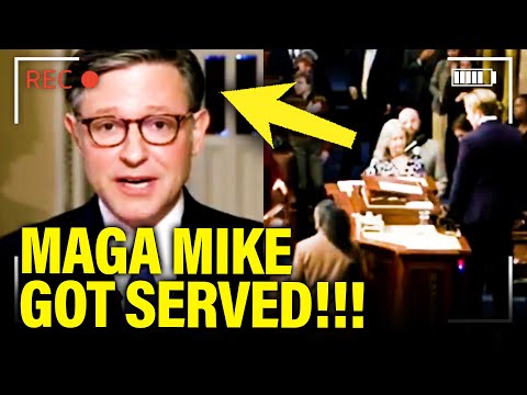 Thumbnail for MAGA Mike SERVED with LAWSUIT as he RUNS OFF House Floor