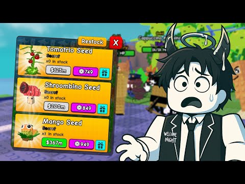 Thumbnail for PLANTS VS BRAINROTS STOCK TIMER MR CARROT & SHROOMBINO !