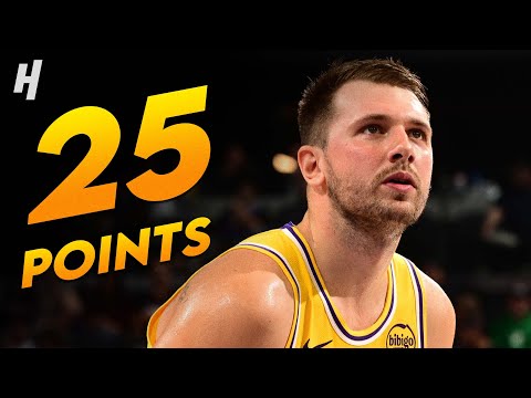 Thumbnail for Luka Doncic RETURNS with 25 Points against the Suns 🔥