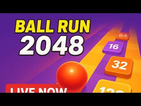 Thumbnail for Ball run 2048 game play live 71 #ballrun2048live #shortslive