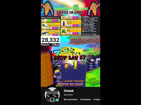 Thumbnail for 🔴PLANT VS BRAINROT STOCK & TRADE 🔴 LIVE - DAY 4