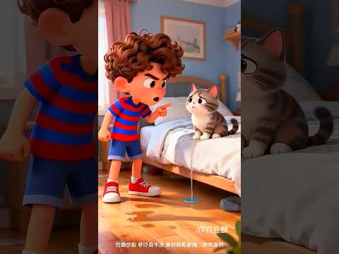 Thumbnail for बिल्ली ने मेरा बिस्तर गीला कर दिया|cat weted my bed #shorts #viralvideo