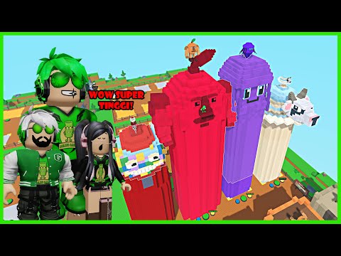 Thumbnail for Aku Membangun Menara Brainrot Yang Sangat Tinggi & Megah - Roblox Build A Tower
